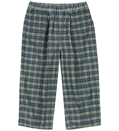 Konges Sløjd Fløjlsbukser - Cara - Laurel Blue Check