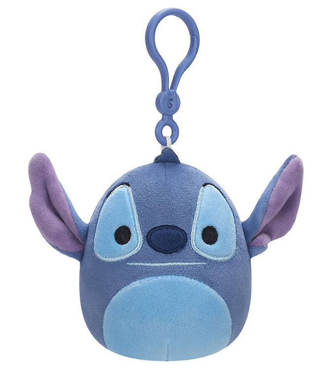 Squishmallows Taskevedhæng - 9 cm - Disney Stitch - Clip On
