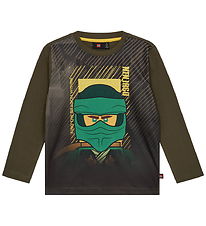 LEGO® Wear Ninjago Bluse - LwTaffy - Grøn LEGO® Wear Ninjago Bluse - LwTaffy - Grøn