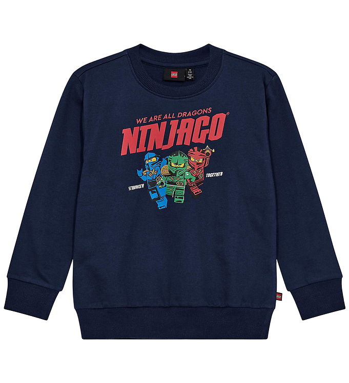 LEGOÂ® Wear Ninjago Sweatshirt - LwSaku - Mørkeblå
