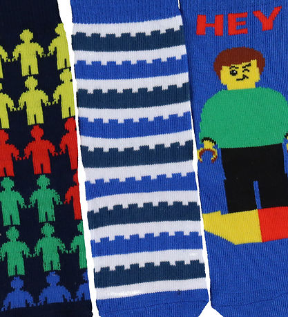 LEGO® Wear Strømper - 3-pak - Blå