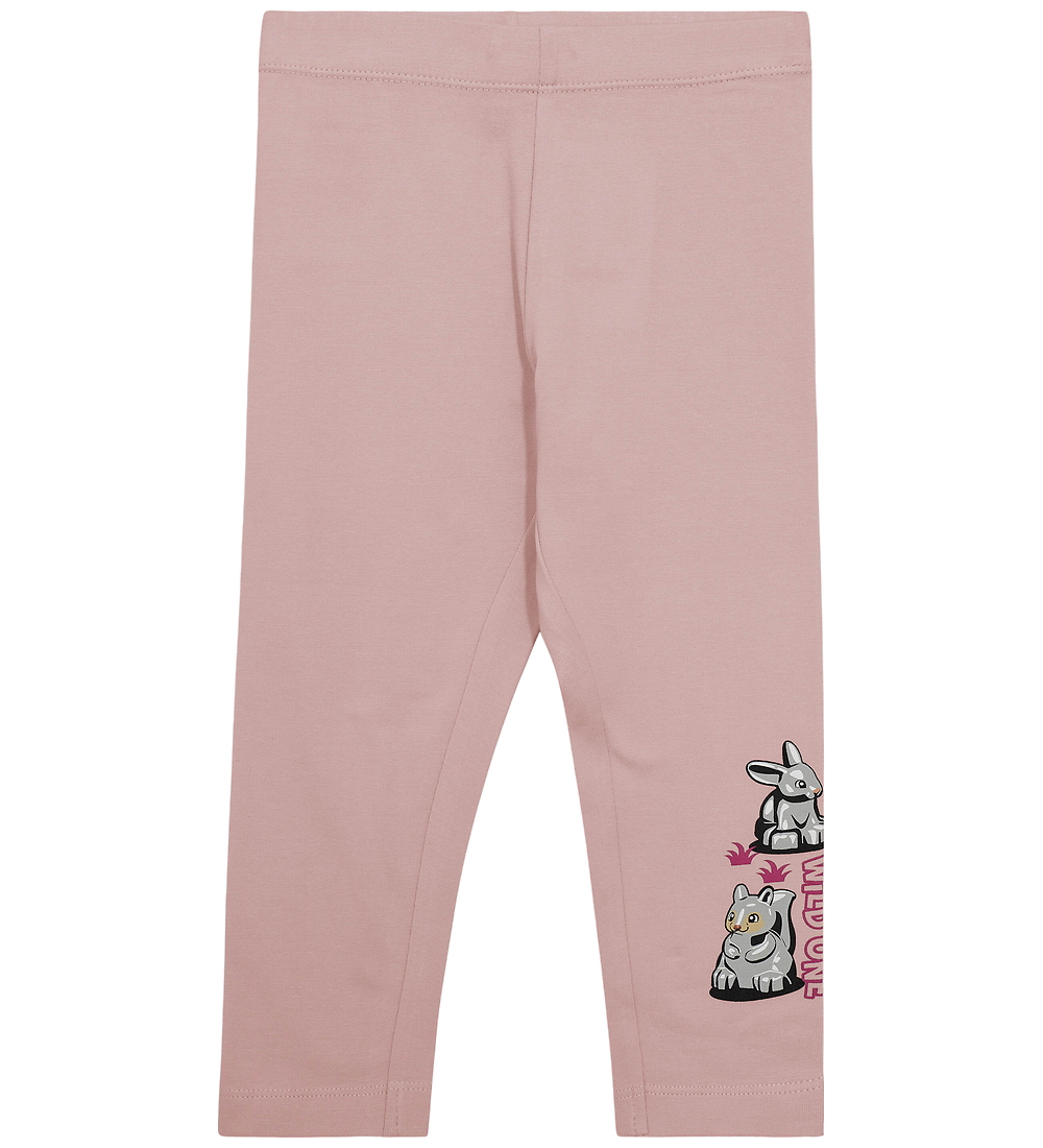 LEGO® Wear Duplo Leggings - LwPani - Rosa m. Tiere - LEGO® Wear - 4 Jahre (104) - Leggings