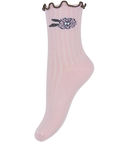 Name It Strømper - 3-pak - NmfOalia - Navy Blazer/Burnished Lila