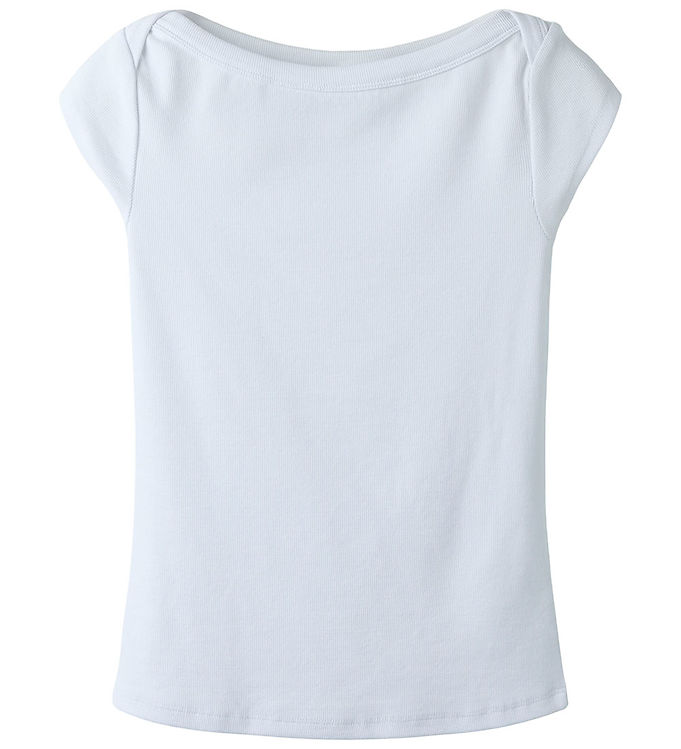 LMTD T-shirt - Rib - NlfEnvo - Bright White