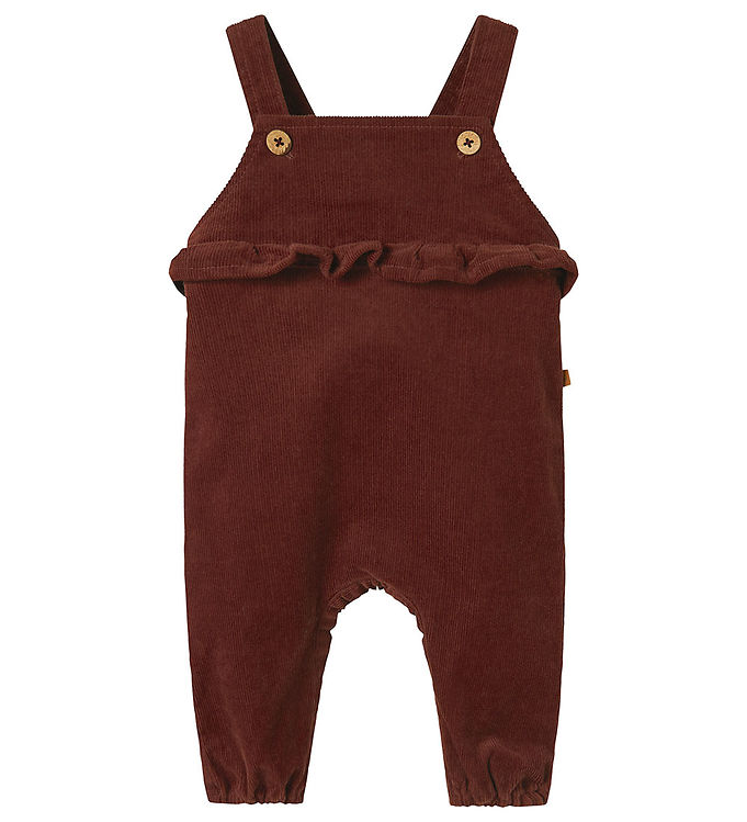 Lil Atelier Smækbukser - Fløjl - NbfObert - Hot Chocolate