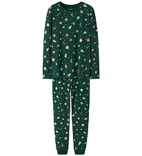 Name It Nattøj - NknVismas - Botanical Garden/Xmas AOP Name It Nattøj - NknVismas - Botanical Garden/Xmas AOP