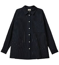 Sofie Schnoor Skjorte - KaliaSy - Dark Navy m. Striber