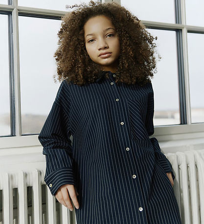 Sofie Schnoor Skjorte - KaliaSy - Dark Navy m. Striber