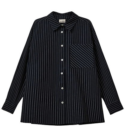 Sofie Schnoor Skjorte - KaliaSy - Dark Navy m. Striber