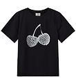 Sofie Schnoor T-shirt - ZenaSY - Sort m. Print