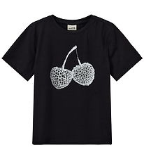 Sofie Schnoor T-shirt - ZenaSY - Sort m. Print