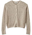 Sofie Schnoor Cardigan - Strik - CisseSY - Beige m. Hulmønster