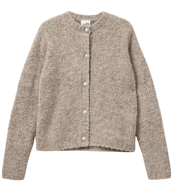 Sofie Schnoor Cardigan - Strik - KyraSY - Deer Melange