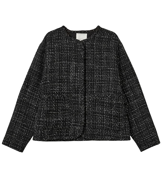 Sofie Schnoor Jakke - Hollysy - Sort m. Glimmertern