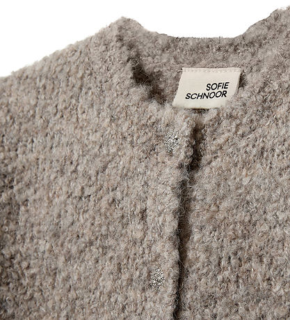 Sofie Schnoor Cardigan - Strik - KyraSK - Deer Melange