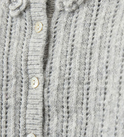 Sofie Schnoor Cardigan - Strik - Hennysb - Grey Melange m. Hulmø