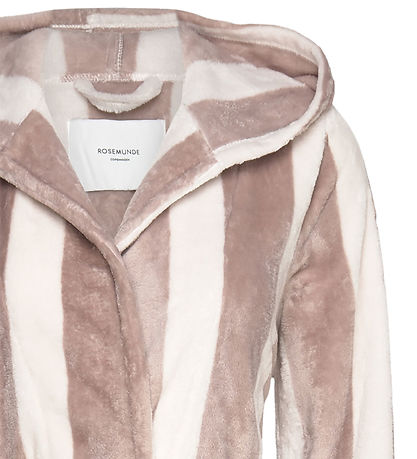 Rosemunde Badekåbe - Fleece - Powder Stripe Print
