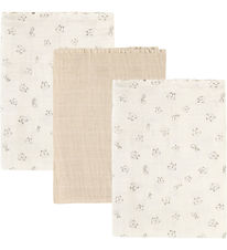 Pippi Stofbleer - Noos - 3-pak - 65x65 cm - Musselin - Rainy Day Pippi Stofbleer - Noos - 3-pak - 65x65 cm - Musselin - Rainy Day