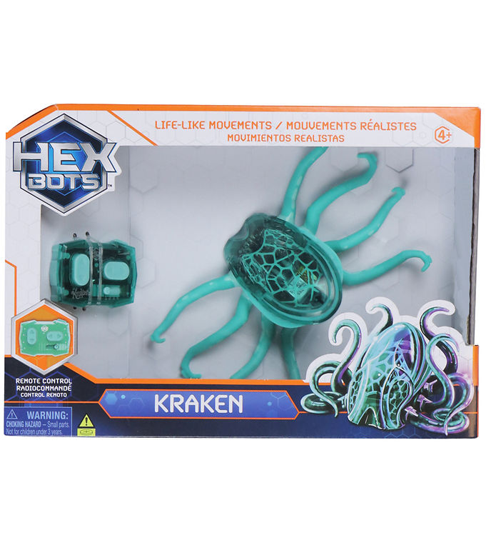 Hex Bots Fjernstyret Kraken - Grøn