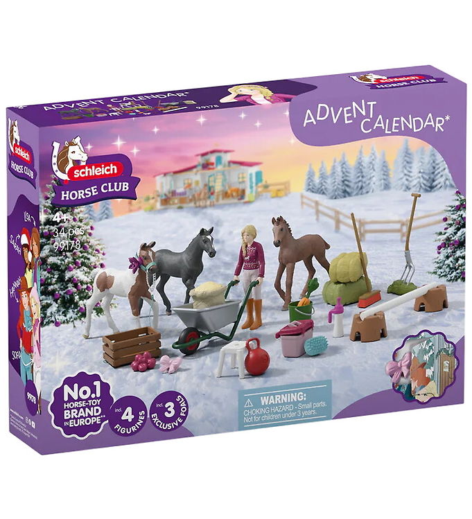 Schleich Julekalender - Schleich Advent Calendar Horse Club 2025