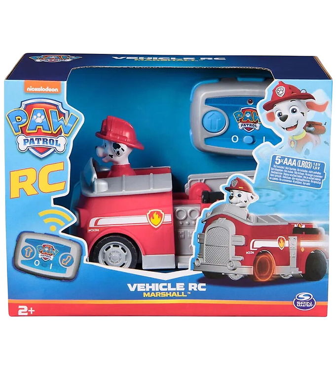 Paw Patrol Fjernstyret Bil - 1:24 - Vehicle Marshall
