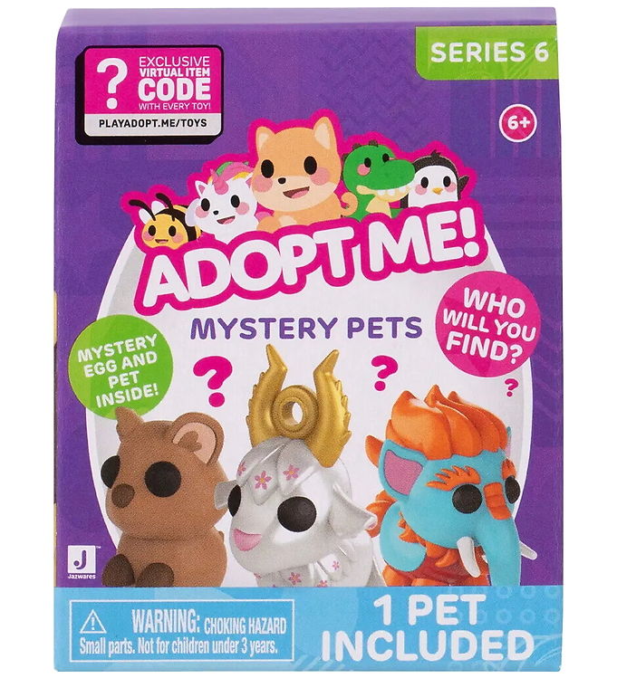 Adopt Me Figur - Mystery Pet S6 - Assorteret