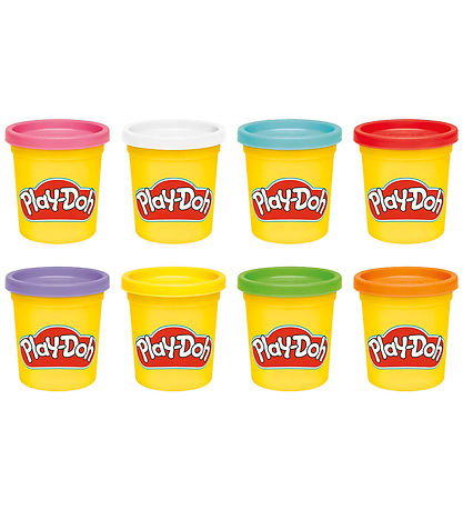 Play-Doh Modellervoks - 8-pak - 680g - Rainbow