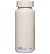 Design Letters Termoflaske - 500 ml - München - Pastel Beige Design Letters Termoflaske - 500 ml - München - Pastel Beige