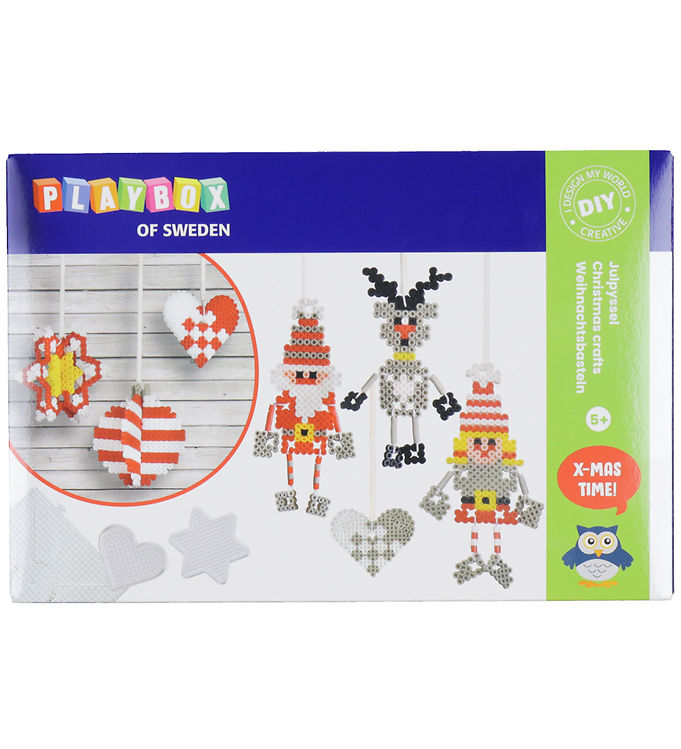 Playbox Perlesæt - 4000 stk. - Julepynt