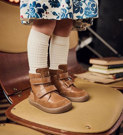 Bundgaard Vinterstøvler - Basil - Tex - Cognac