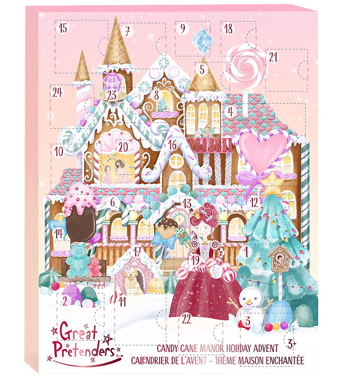 Great Pretenders Julekalender - Candy Cane Manor - 24 Låger