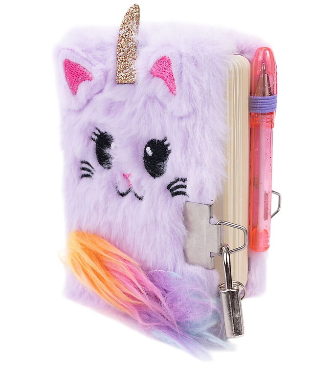 Great Pretenders Dagbog m. Lås & Kuglepen - Caticorn