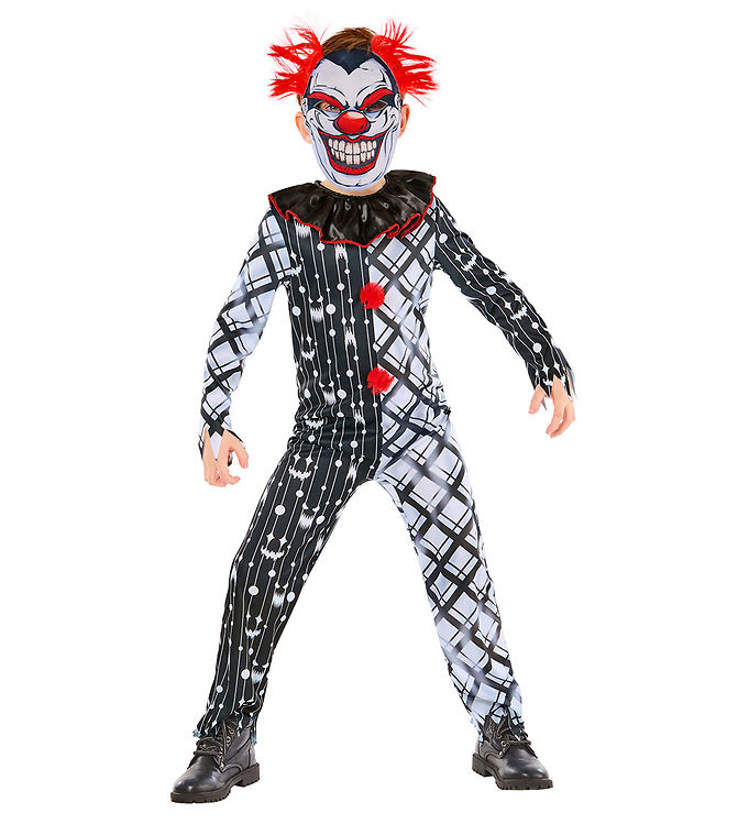 Rubies Udklædning - Monochrome Sinister Clown