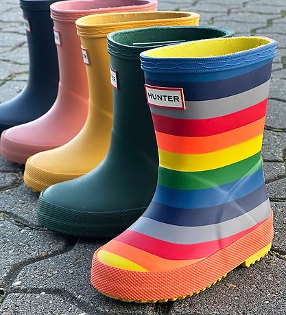 Hunter Gummistøvler - Kids First Rainbow - Multi
