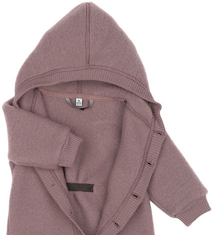 Mikk-Line Køredragt m. Hætte - Uld - Twilight Mauve