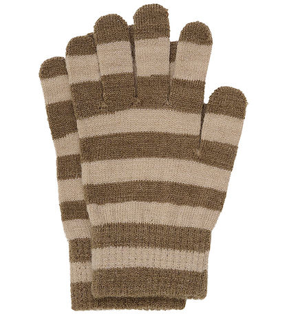 Minymo Handsker - 3-pak - Uld - Caribou