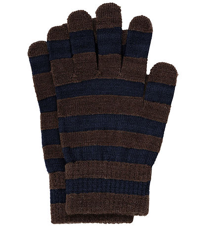 Minymo Handsker - 3-pak - Uld - Parisian Night