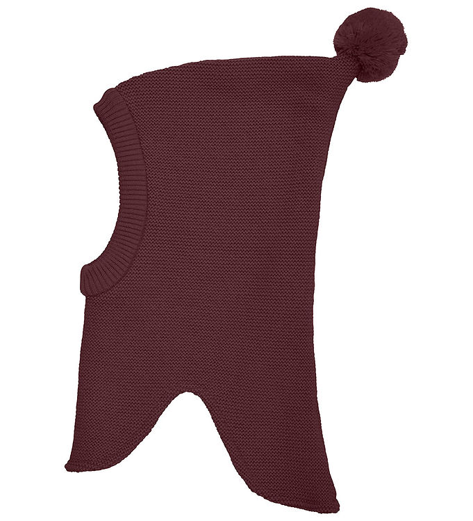 Minymo Elefanthue - 2-lag - Uld/Polyakryl - Catawba Grape