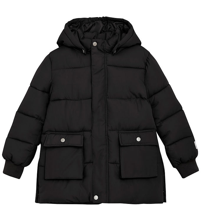 Minymo Dynejakke - Lang - Sort