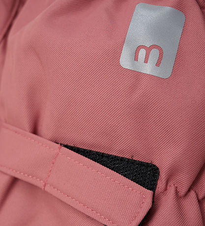 Minymo Overtrækssko m. Fleece - Withered Rose