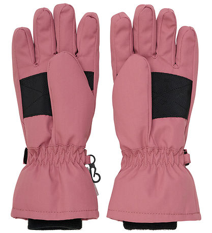 Minymo Handsker m. Fleece - Withered Rose