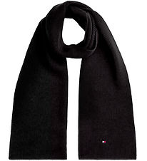 Tommy Hilfiger Tørklæde - Strik - Sort Tommy Hilfiger Tørklæde - Strik - Sort