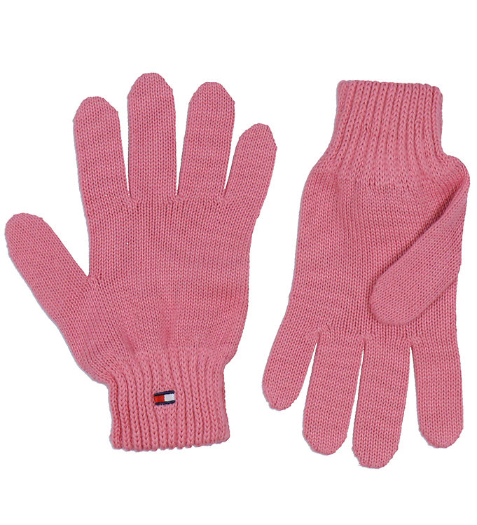 Tommy Hilfiger Handsker - Strik - Mystic Pink
