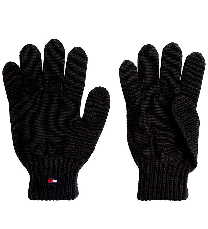 Tommy Hilfiger Handsker - Strik - Sort