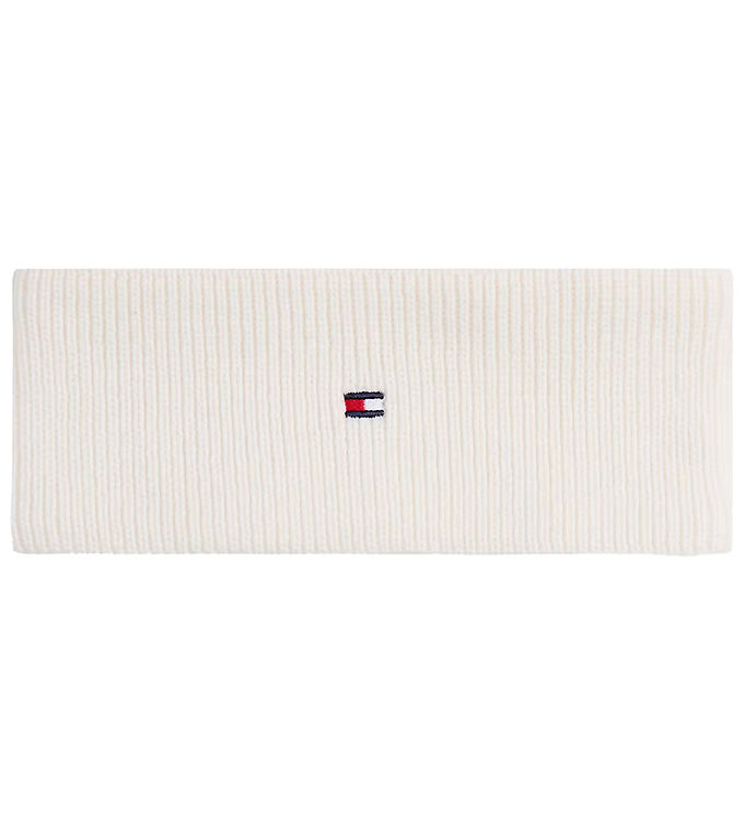 Tommy Hilfiger Pandebånd - Strik - Ancient White