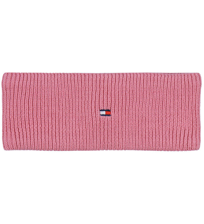 Tommy Hilfiger Pandebånd - Strik - Mystic Pink