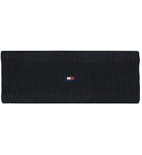 Tommy Hilfiger Pandebånd - Strik - Sort Tommy Hilfiger Pandebånd - Strik - Sort