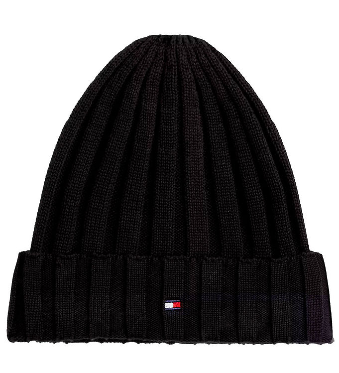 Tommy Hilfiger Hue - Strik - Sort