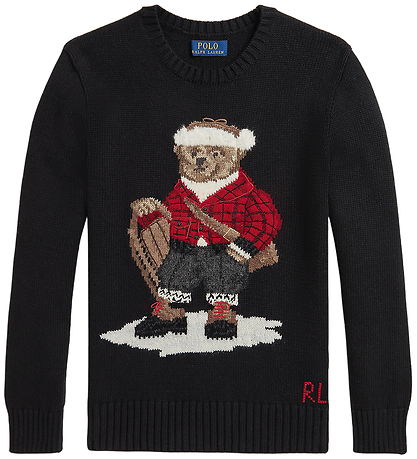 Polo Ralph Lauren Bluse - Strik - Holiday Black