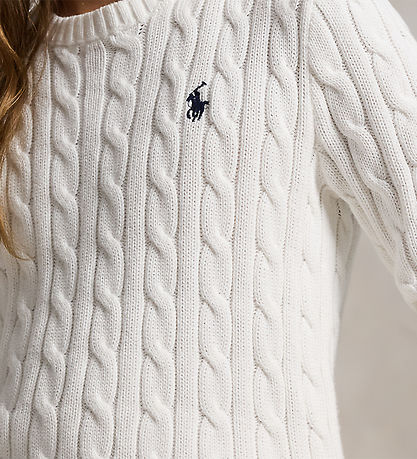 Polo Ralph Lauren Bluse - Strik - Hvid